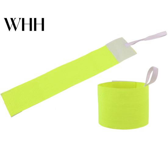 Armband Adult Squad Armbands Highly Elasticity Non-slip Adjustable Good Visibility Football Captain Training Team Sports Supply