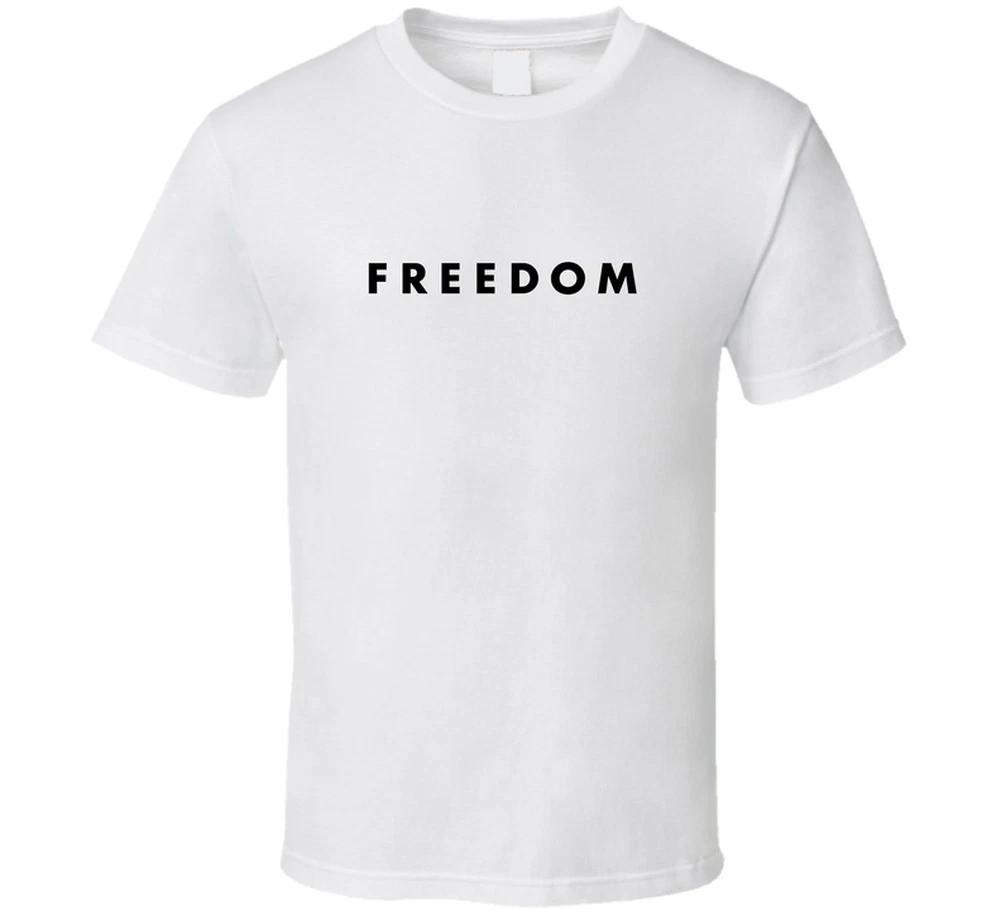 Freedom Charlie Kirk White T Shirt Unisex T-Shirt XXXXL