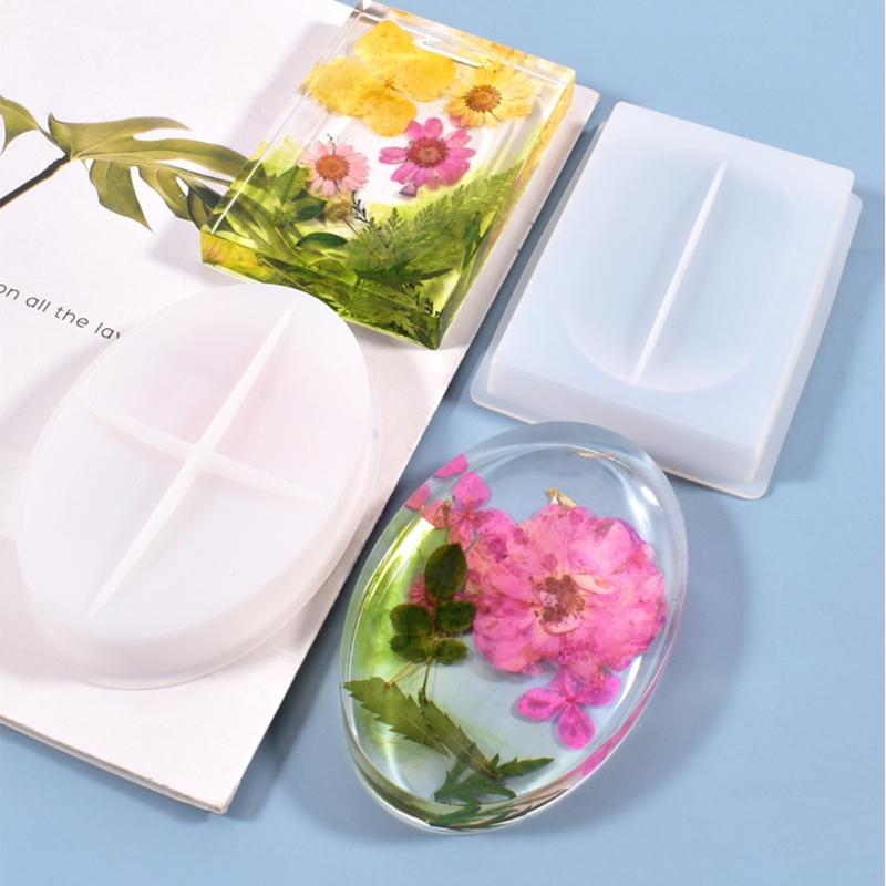 DIY Craft Jewelry Holder for Case Silicone Mold Soap Storage Box Crystal Mold Soap Storage Organizer Rack Resin Casting