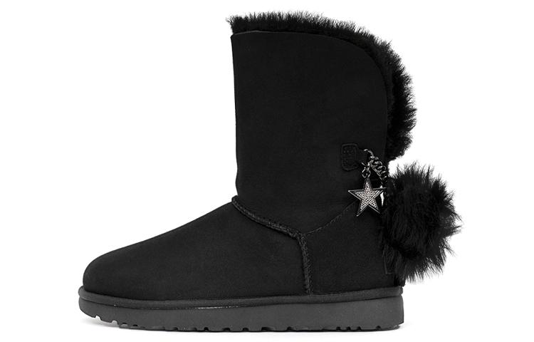 Женские угги UGG Classic Bling Charm Boot  Черный  1095717-BLK 36