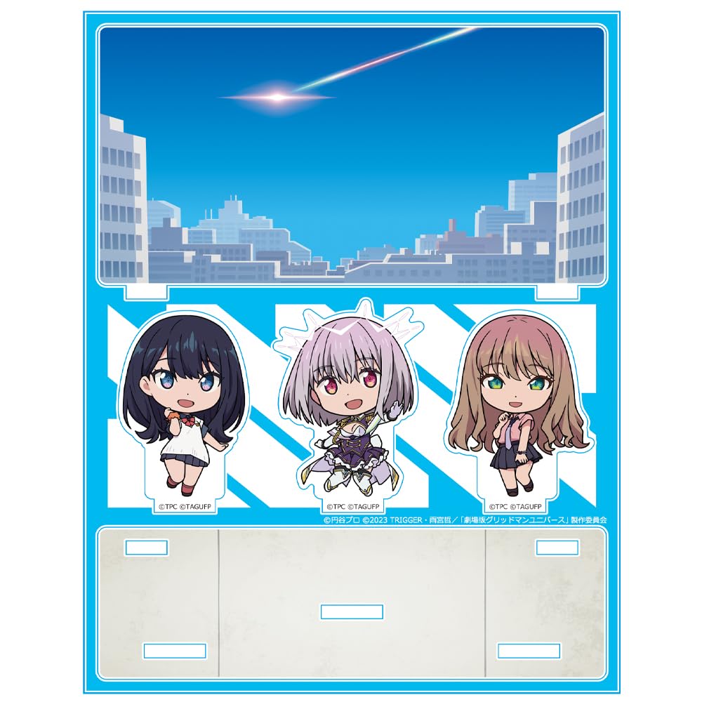Gridman Universe Acrylic and Akane Diorama Rikka, Yumeme, (New Order)