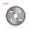 4/6/7/8/9/10/12 palců 30/40/60T dřevoobráběcí karbidový řezací kotouč pilový kotouč Kruhový otvor řezacího nástroje na dřevo pro rotační nástroj