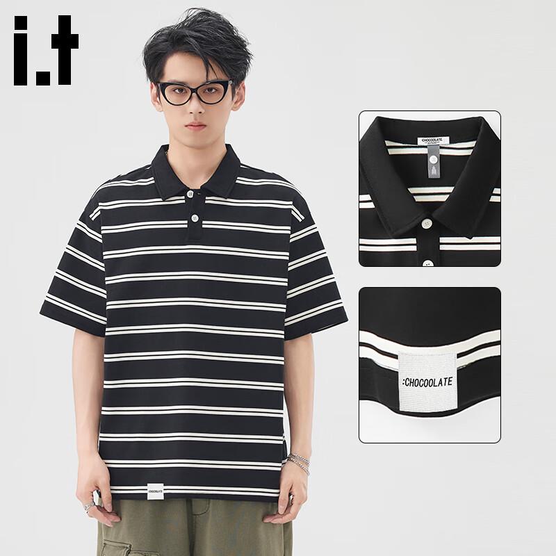 CHOCOOLATEit Men s Striped Polo Shirt 2XL