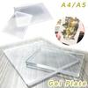 Placa Gelli Profissional Para Fazer Tintas Tamanhos A4 e A5 Material Com Estênceis de Uso Duplo Arte Monotipia Artesanato Scrapbook Mídia Impressão em Gel