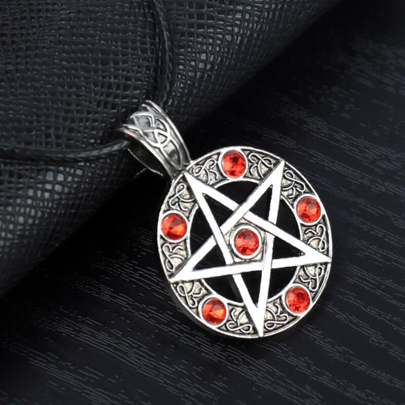 Europese en Amerikaanse Sieraden Satan Symbool Vijfpuntige Ster Mode Sieraden Hanger