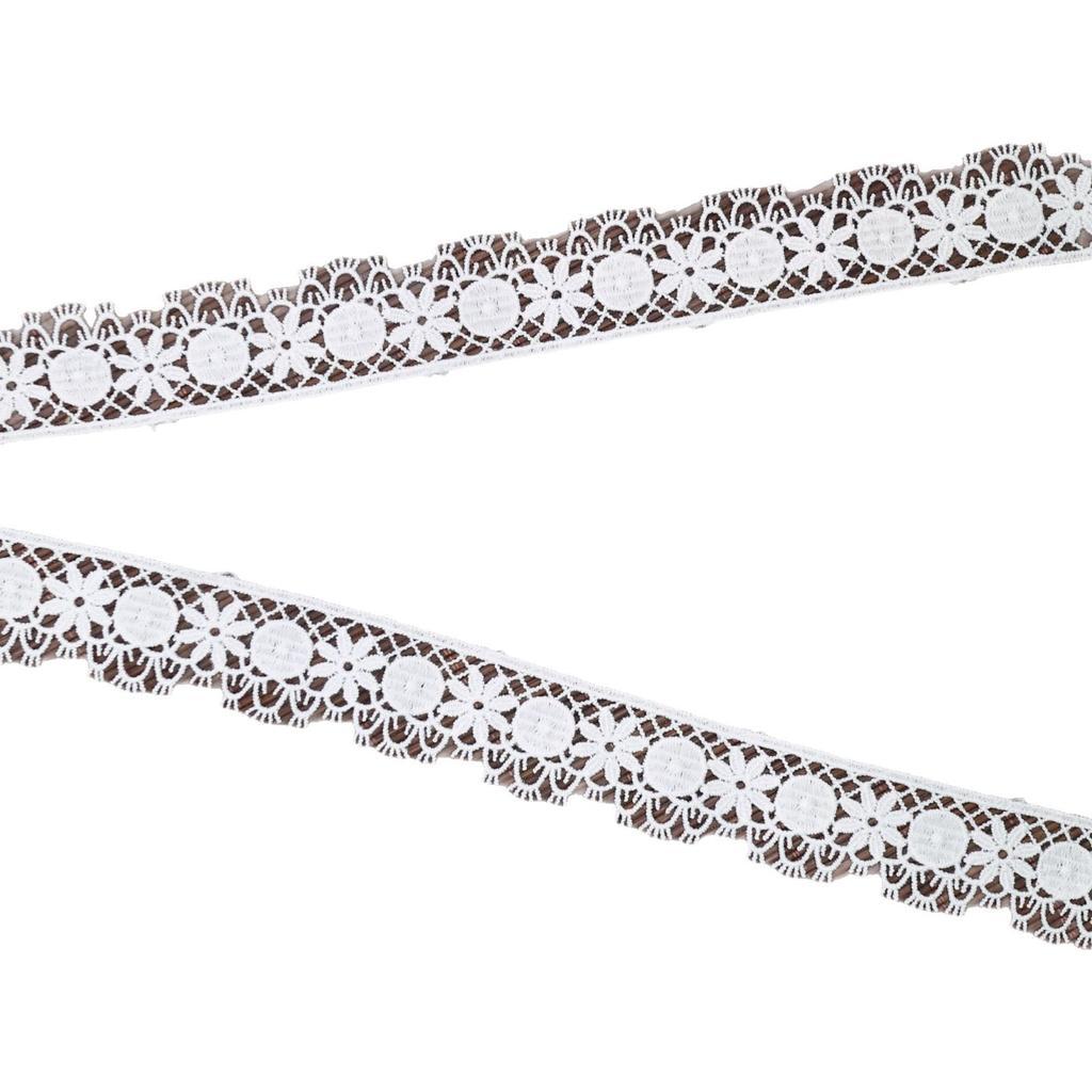 Milk Silk Water-Soluble Embroidery Lace Waves, Clothing Accessories Decorative Skirt Cuffs