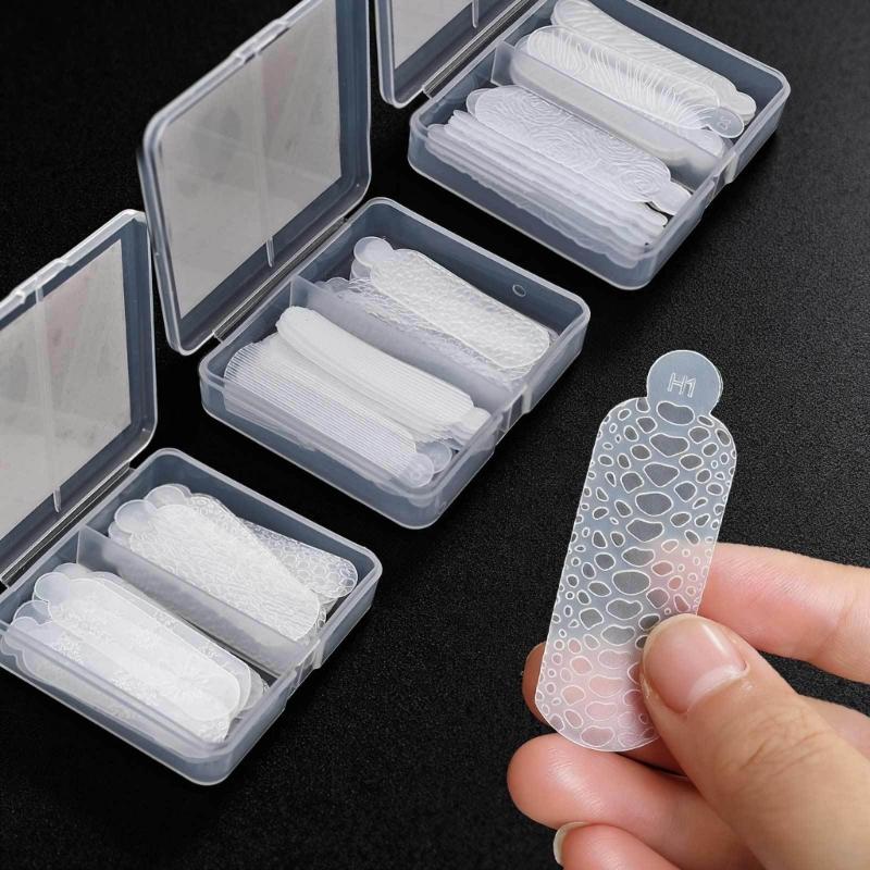 3D Silicone Nail Art Mold for Christmas Snowflake and Leopard Print Designs Reusable Easy To Use DIY Nail  Template