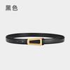 Belt Ladies Leather Belt Girls Retro Cowhide Lazy Belt Women'S Decorative Outer