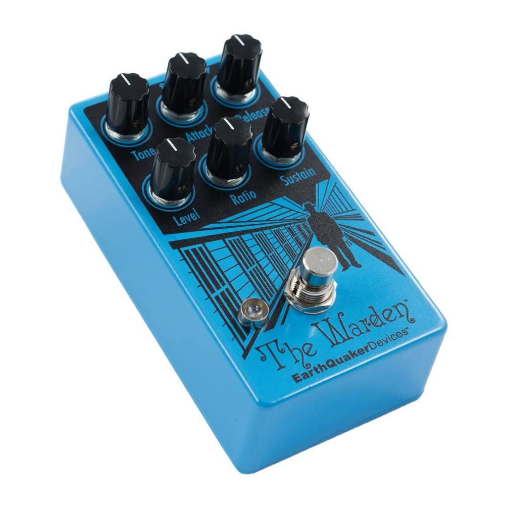EarthQuaker Devices EQD The Warden Guitar Effector Compressor