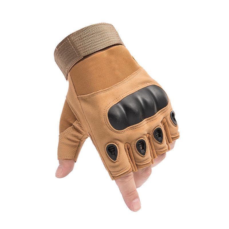 Unisex Tactical Cycling and Mountaineering Gloves - Half/Full Finger, Wear-resistant, Fingerless Fitness Gear.