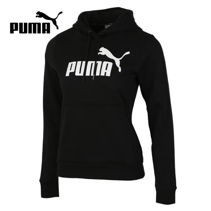 

PUMA Women s Fleece Hooded Pullover Sweatshirt S