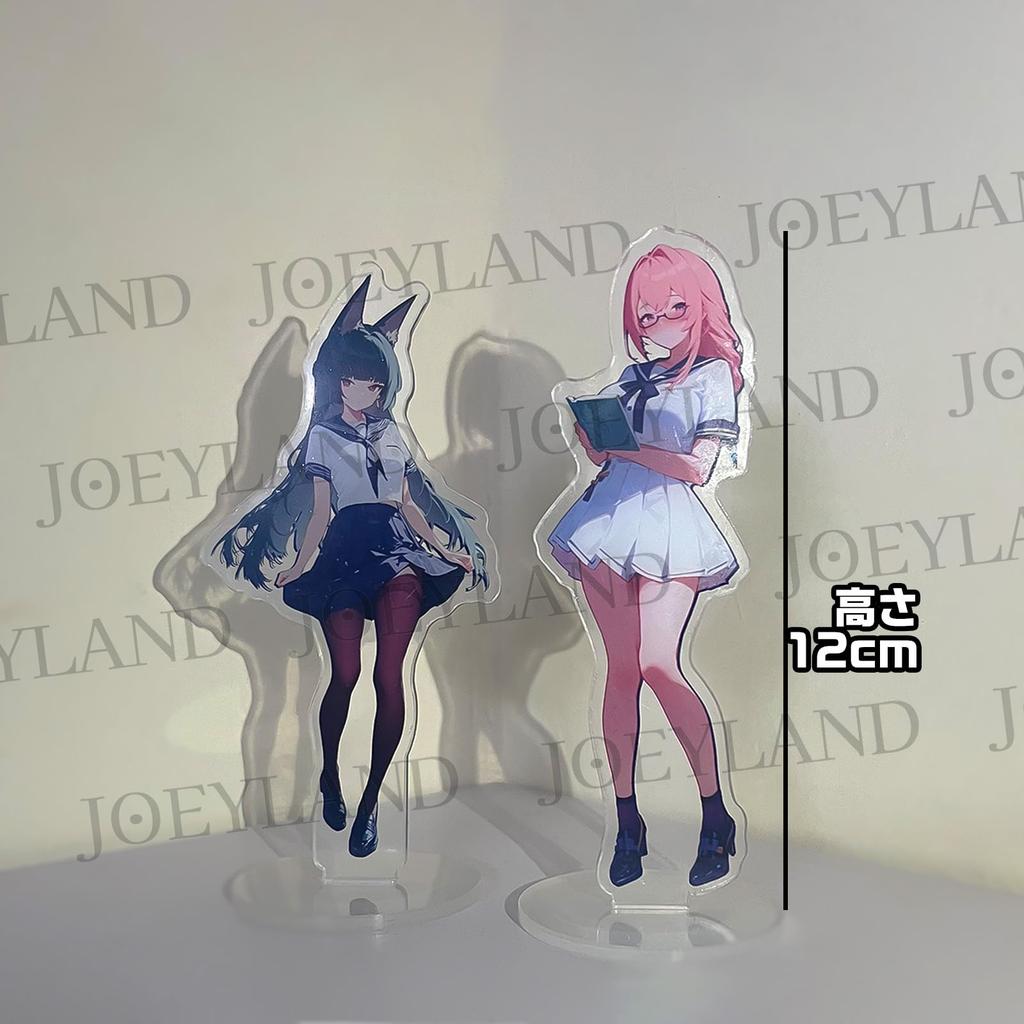 Zen Zero ZENLESS Zenless Zone Goods Acrylic Stand 2 Pieces Miyabi Yanagi Popular Character Zenless Zone Zero ZZZERO GOODS Hoshimi Miyabi Acrylic Stand