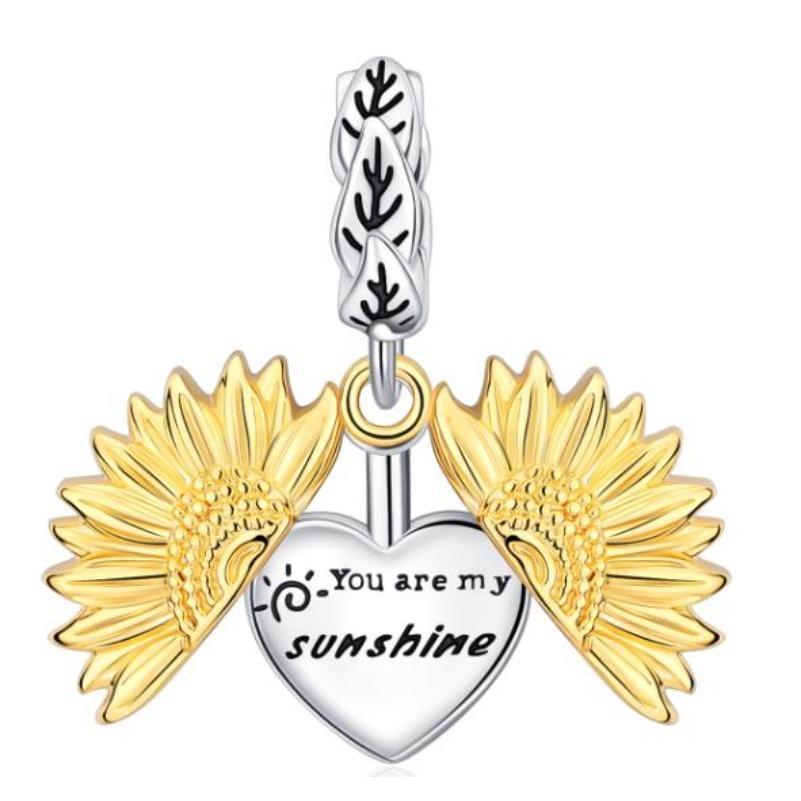 New Copper Angel Wing Charms Heart Bird Pig Pendants Fit Original Bracelets Necklaces Womens Fine Diy Jewelry Gifts