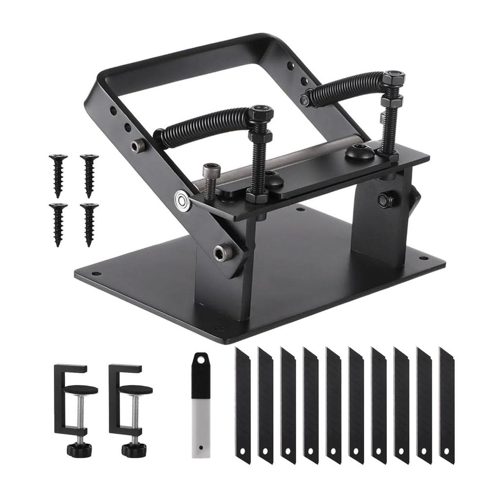 Manual Peeling Machine, Stainless Steel Splitter Paring Device, Easy for Crafts And Leatherworking