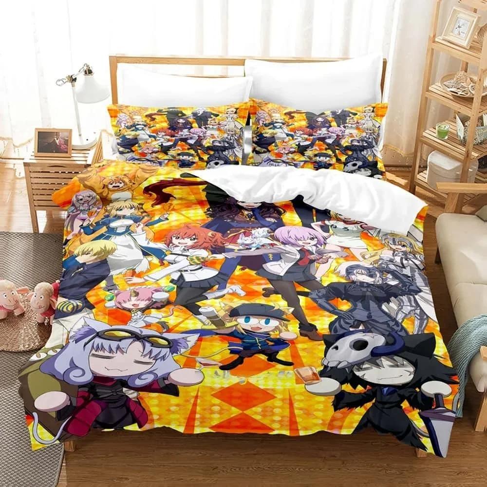 3D Anime Bed Sheet Set Carnival Phantasm Bedding Set Single Twin Full Queen King Size Bed Set Adult Kid Bedroom Duvet cover Sets