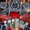 2PCS 4.5 Inch Motorcycle Led Fog Light DRL 30W Waterproof 4 1/2 Auxiliary Passing Lamp For Motorcycles Harley Fog Lamp