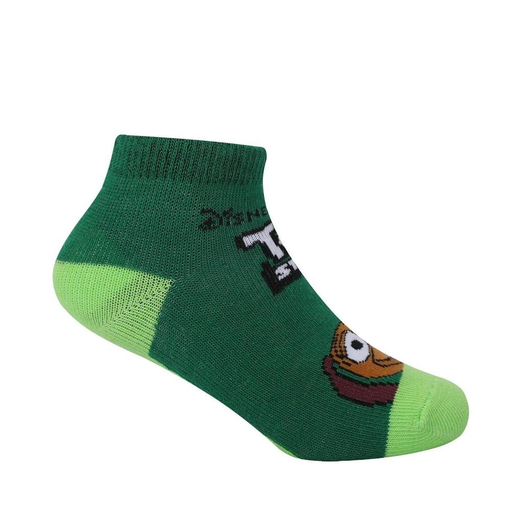 Toy Story Childrens/Kids Cotton Blend Trainer Socks (Pack of 5)