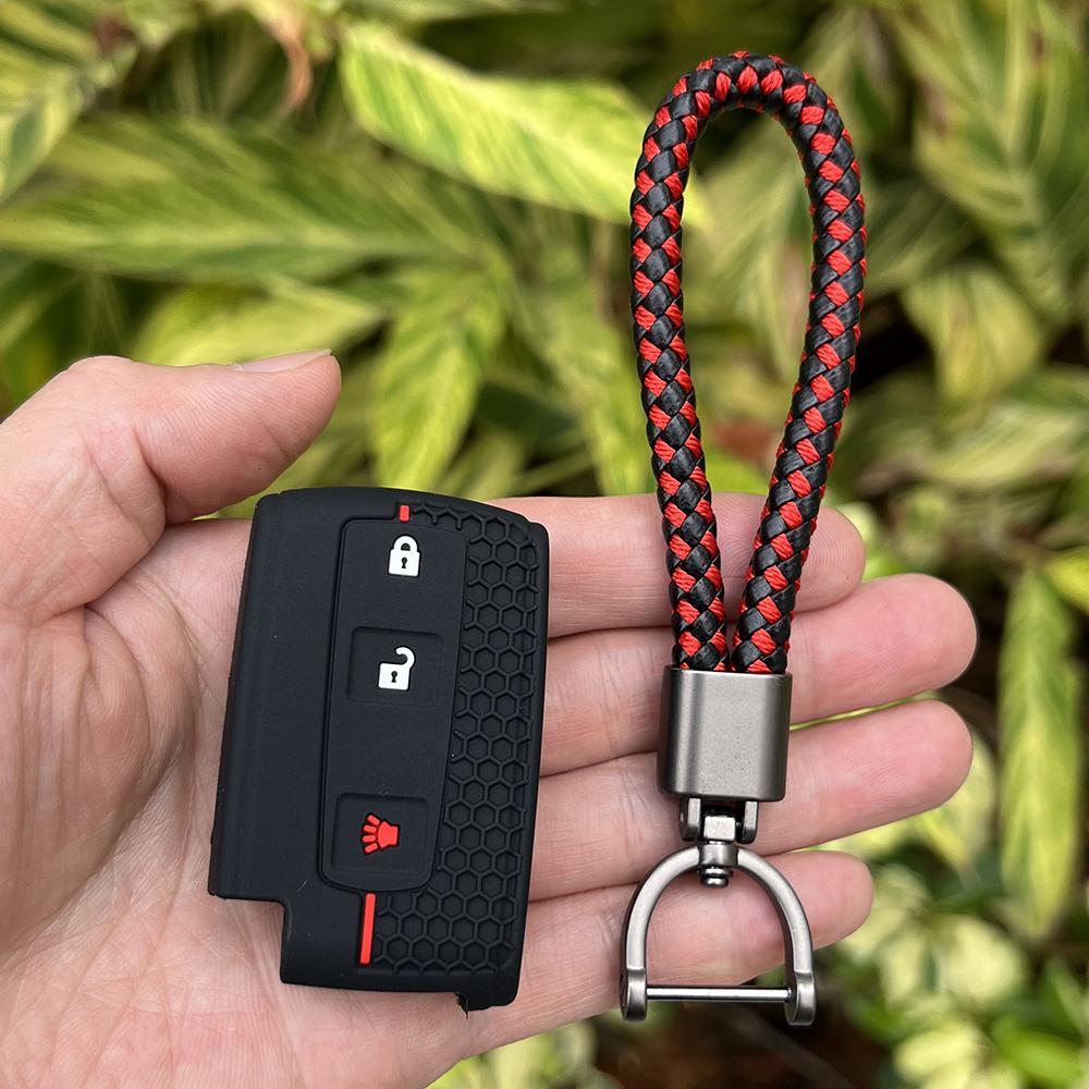 Silicone Car Key Case Holder Shell Soft Remote Cover Protector for TOYOTA Corolla Verso 2004 2006 2007 Prius Gen 20 2005 2008