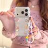 Pajama Teddy Bear Protective Phone Case for iPhone 13/14/15/16 Pro Max & Apple 17 Pro Women's Cover.