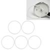 5 Pièces Joint Torique en Silicone de Remplacement pour Autocuiseur Domestique Outil de Cuisine 20cm