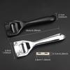 1 Set Leder-Skiving-Messer zum Ausdünnen von Leder, DIY-Ledergravur-Schneidwerkzeug, Professionelles Leder-Ausdünn- und Abziehwerkzeug