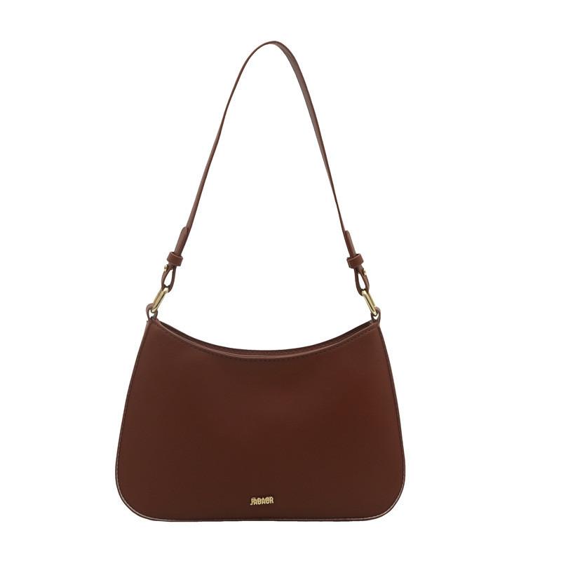 Borsa a tracolla minimalista in PU vintage con tasca interna per telefono per uscite casual
