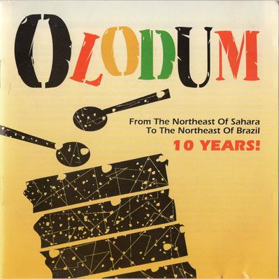CD OLODUM - 10 Years from Northeast  890042 Sound Wave Reco 1991 US Soul/Funk Gebraucht