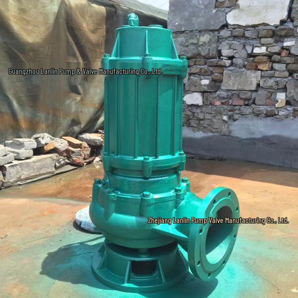 High-Power Non-Clogging Submersible Sewage Pump 80WQK35-7 for Water Treatment Plants