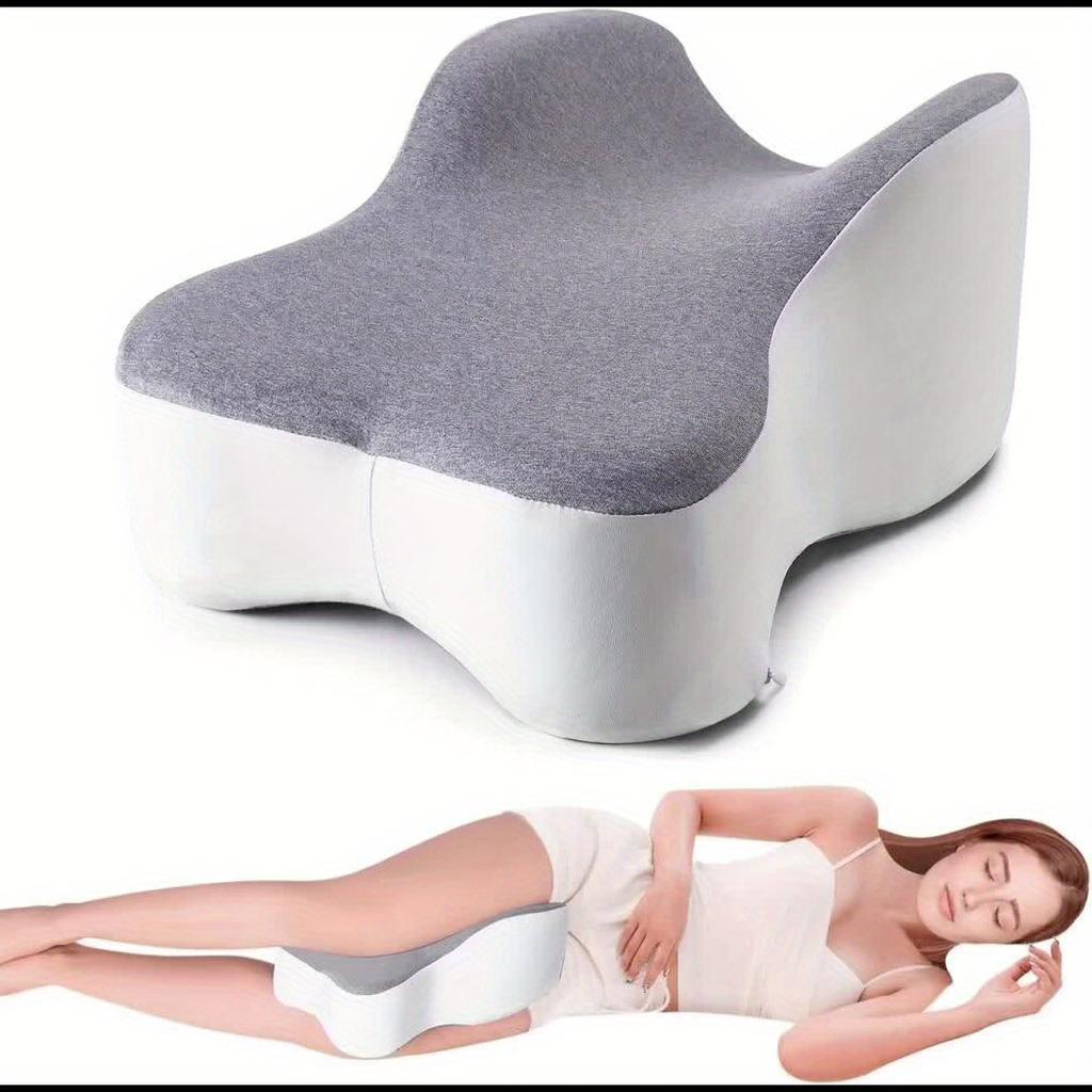 [Langes Kniekissen für Seitenschläfer]Großes langes Kniekissen - Stützt Oberschenkel vollständig für Seitenschläfer, richtet Wirbelsäule für Seitenschlafen zwischen den Beinen aus