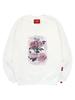 Ellamo Pink Rose Sweatshirt Unisex Plus Size S~4Xl (Type B)