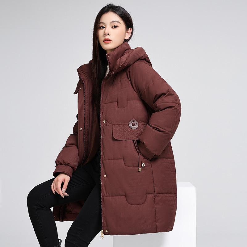 Versatile Korean Cotton Coat Hooded To Make You Look Slim and Fashionable Cotton Jacket Cotton Jacket Temperament Bread Jacket Women's Jacket