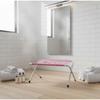 Pet Grooming Rack Pet Bath Stand Mesh Bathing Station Foldable Metal Structure With Surface & Strap For Pet Washing Maintenance