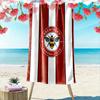 Buzzing Pride In Stripes Print Beach Towel, Quick Drying, Suitable for Travel, Outdoor Sports, Jogging, the Beach and Swimming, Gift