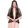 1PC New Fashion Female Ladies Veil Tassel Shawls and Scarves Autumn Catholic Mantilla Church Women Scarf Fashion Women Long Scarf