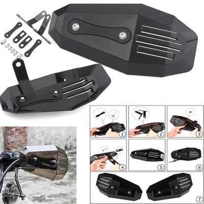 Motorcycle Accesorios 1Pair Handguard Motobike Hand Guards Protector For Harley Sportster XL 883 1200 X48 Softail Dyna Baggers