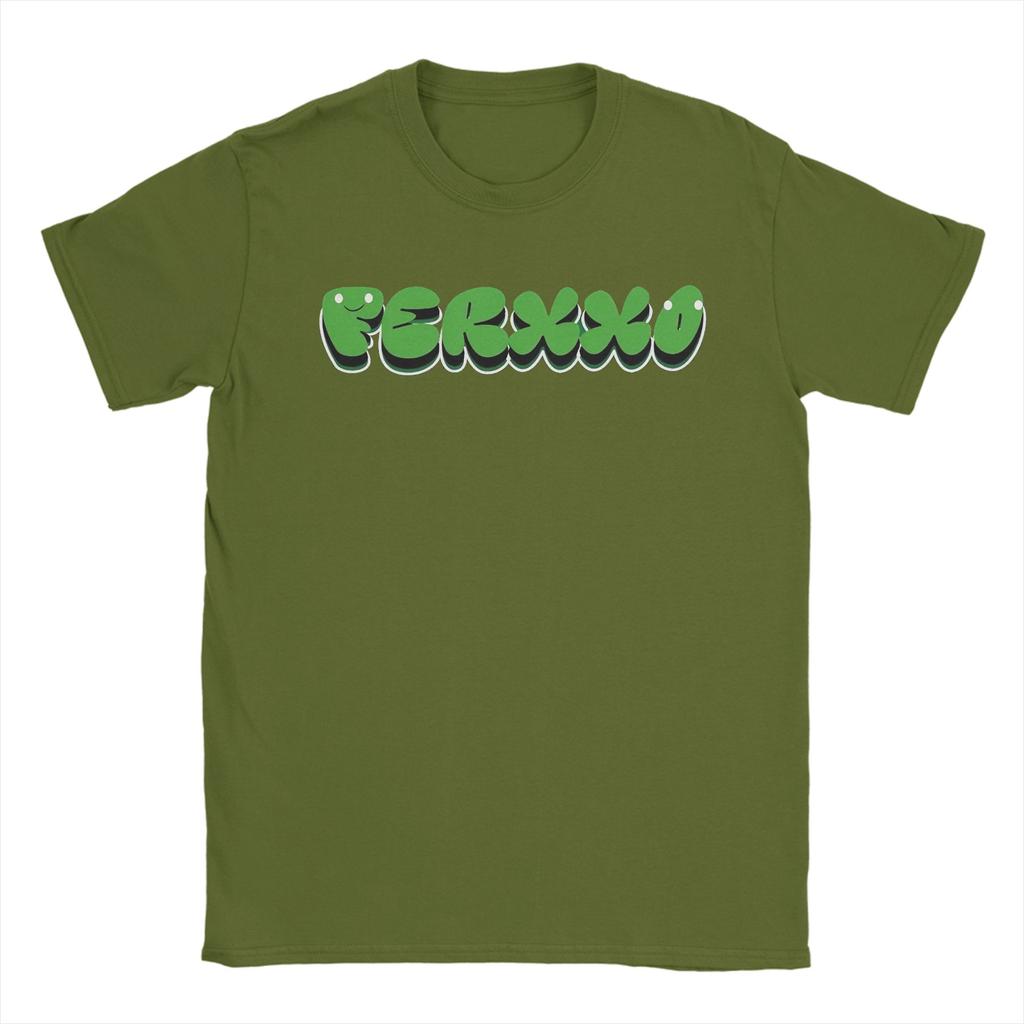 Colombian Singer Feid Ferxxo Green TShirt Summer T Shirts Cotton Comfortable XL XL XL Top Tees Short Sleeve Tshirt