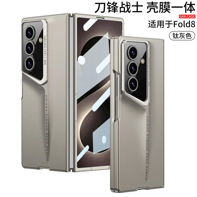 For Samsung Z Fold8 Ultra Cross-border Phone Case FOLD8 Protective Case Blade Shell Film Integrated Ultra-thin Case