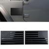 2pcs Black Metal Car Emblem Badge Motorcycle Sticker Fairing Car Accessories Parts