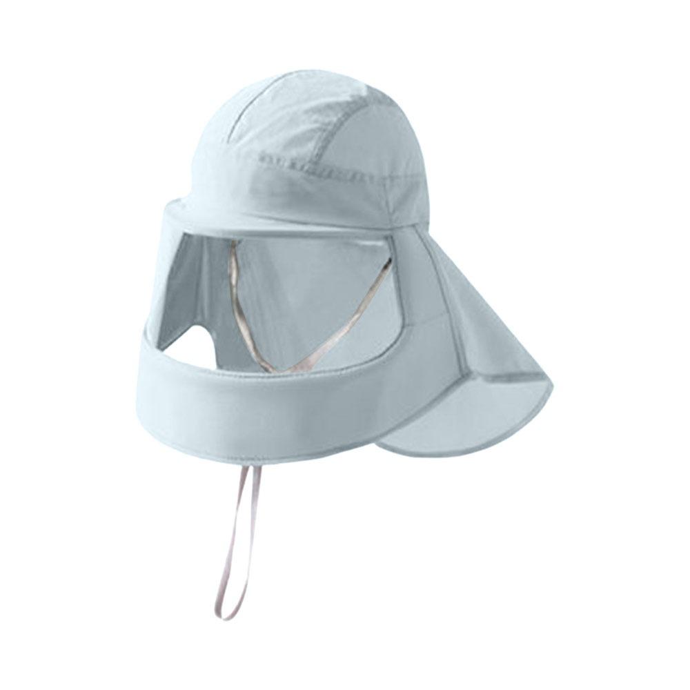 Breathable Sun Protection Mask Mirror/Clear Mask Face Mask Sun Hat Sunscreen Mask  Summer
