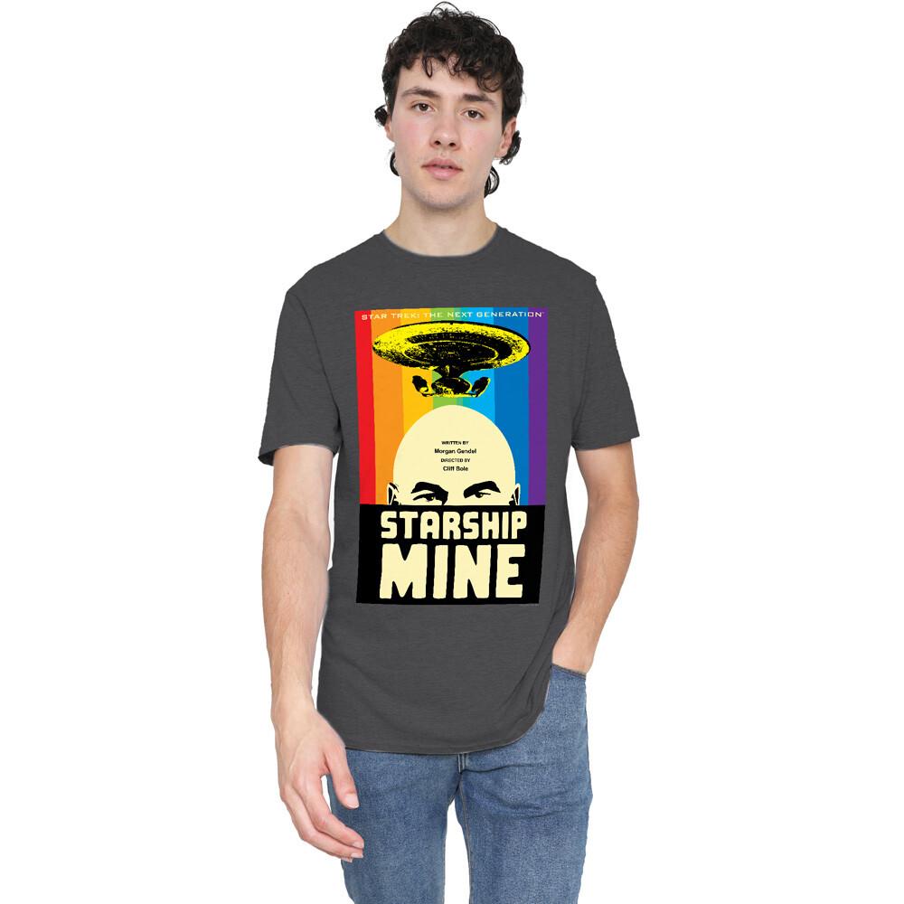Star Trek Tng Season 6 Episode 18 T-Shirt S-3XL Charcoal S