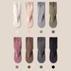 1Pair Lace Keep Warm Thicken Winter Socks Self-heating Fleece-lined Cotton Snow Socks