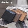 Baellerry Men Fashion Short Wallets Classic Vintage Design Card Holder for Man Male Purse Wallet Casual Business Money Clips