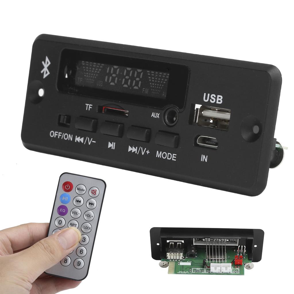 02CABT Decoding Board Universal WAV Decoding Module MP3 Decoder Board with Bluetooth Call