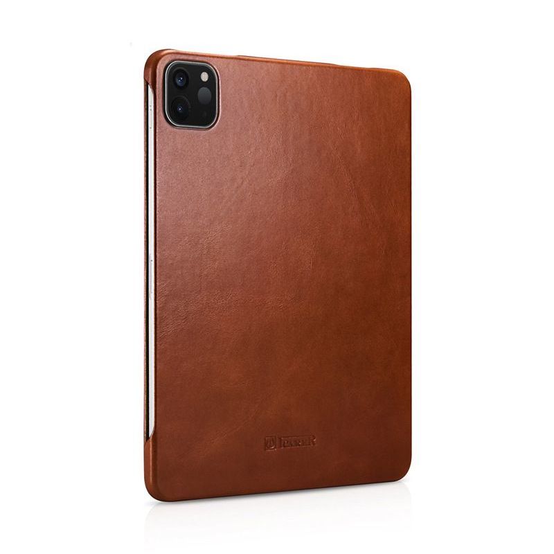 Top Layer Cowhide Case for Apple iPad Air 5/4- Genuine Leather Flip Tablet Cover Waterproof Shockproof 12.9inch for iPad Air/iPad Pro 11/iPad Pro