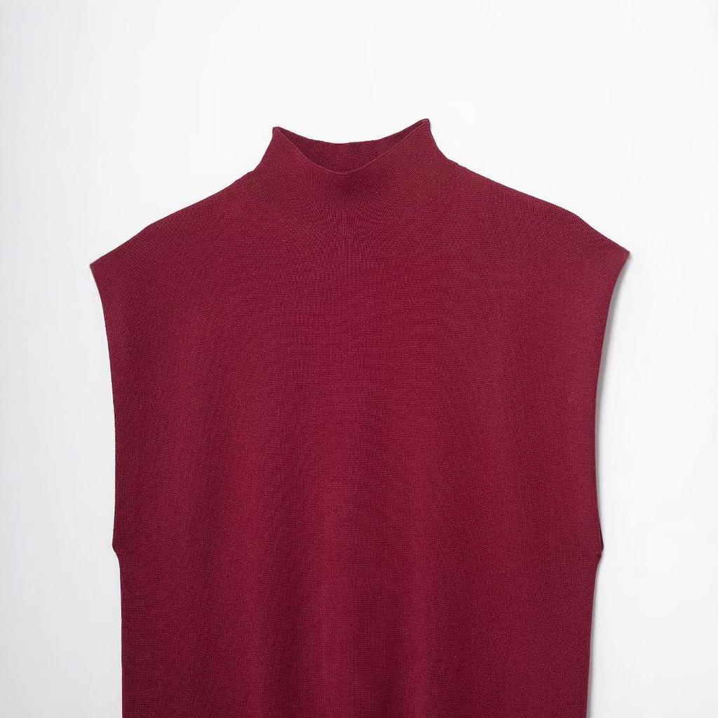 TAOP&ZA Spring/Summer Women's Knitted Top & Skirt Set