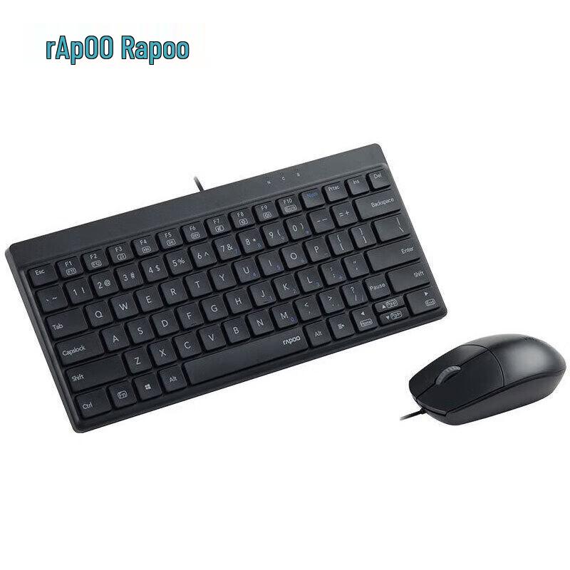 

Rapoo NX8000 Wired Mini Keyboard and Mouse Combo