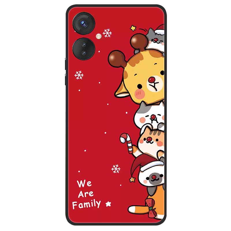 Christmas Case For Tecno Spark 9 Pro POP 5 LTE 7 7T 5 Pro Silicone Soft TPU Cover for Tecno Spark9 Pro 9Pro KH7 Case POP5 LTE