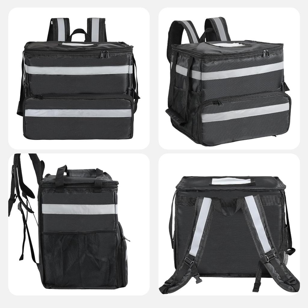 Leechatwin Plecak Izolowany, Pojemnik Termiczny, Składany, Kompaktowy, Pojemność 36L20L17L, Izolacja Ciepła i Zimna, Lekki, Wodoodporny, Bardzo Gruby