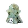 Creative Crystal Ghost Figurine Ghost Shaped Natural Crystal Ghost  Desk Decoration