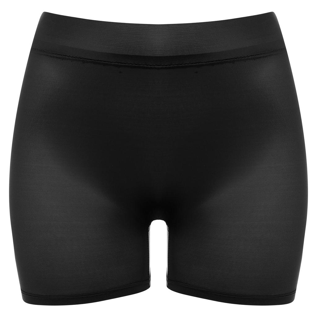 Ladies Sheer Shiny Stretchy Low Rise Shorts Semi Transparent Lingerie Sleepwear Bottoms for Hot Night